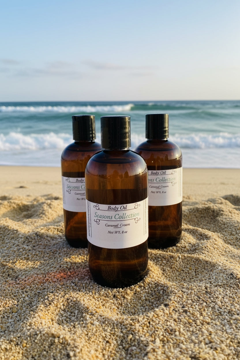 Caramel Cream Body Oil - 8 oz