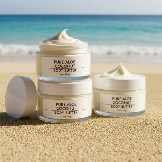 Aloe Coconut Body Butter - Travel Size  2oz.